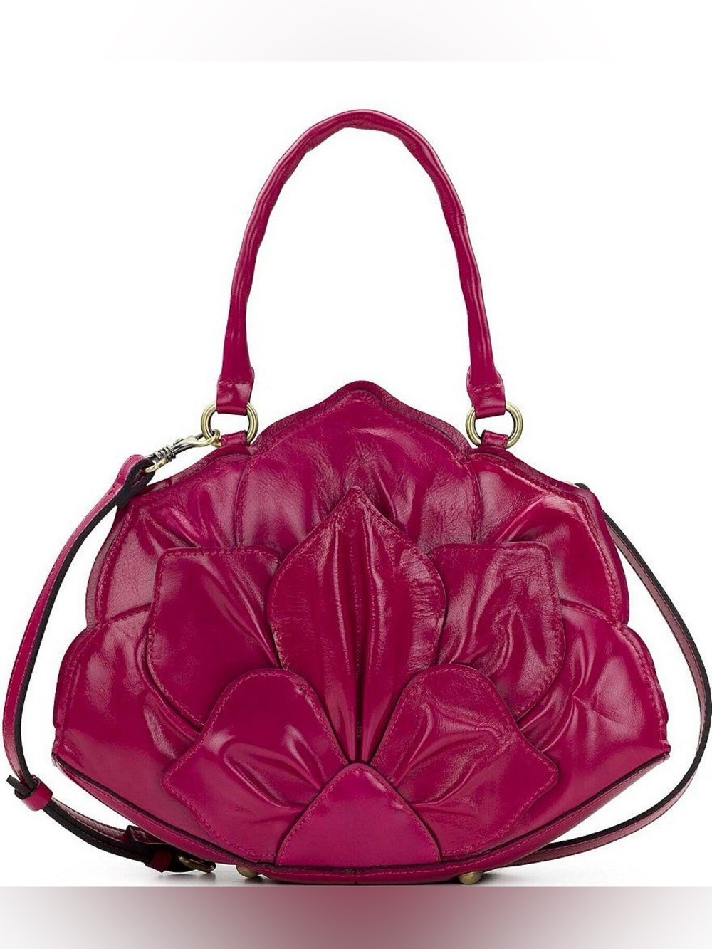 Patricia Nash Gennamari Satchel in Fuschia
